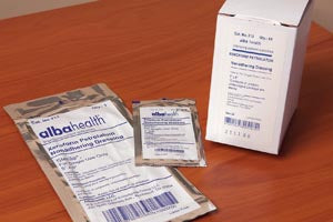 Dukal Alba Xeroform Petrolatum Gauze Dressings, 1" x 8", 50/bx