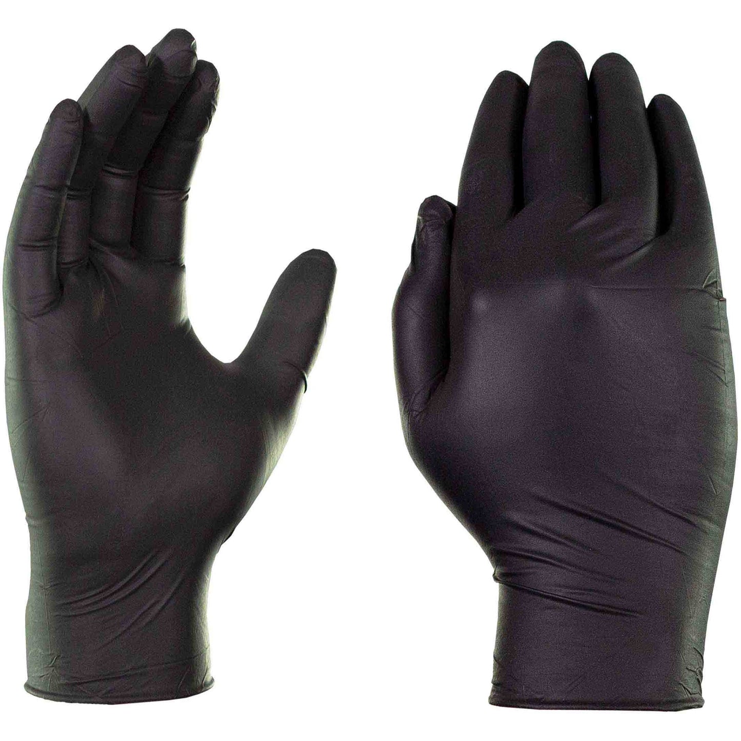 Ammex Professional Black Nitrile, Medium, Case of 1000