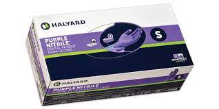 HALYARD PURPLE NITRILE DENTAL EXAM GLOVES