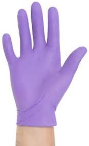 HALYARD PURPLE NITRILE DENTAL EXAM GLOVES