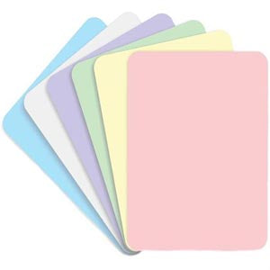DUKAL UNIPACK EXAM ROOM TRAY COVERS 8.5"x 12.25", Blue