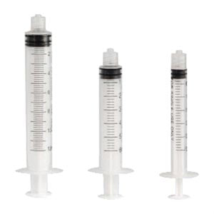 DUKAL UNIPACK Irrigation Syringes, Luer Lock, 3cc