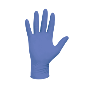 Halyard Aquasoft Nitrile Gloves, Small, Blue, 3000/Case