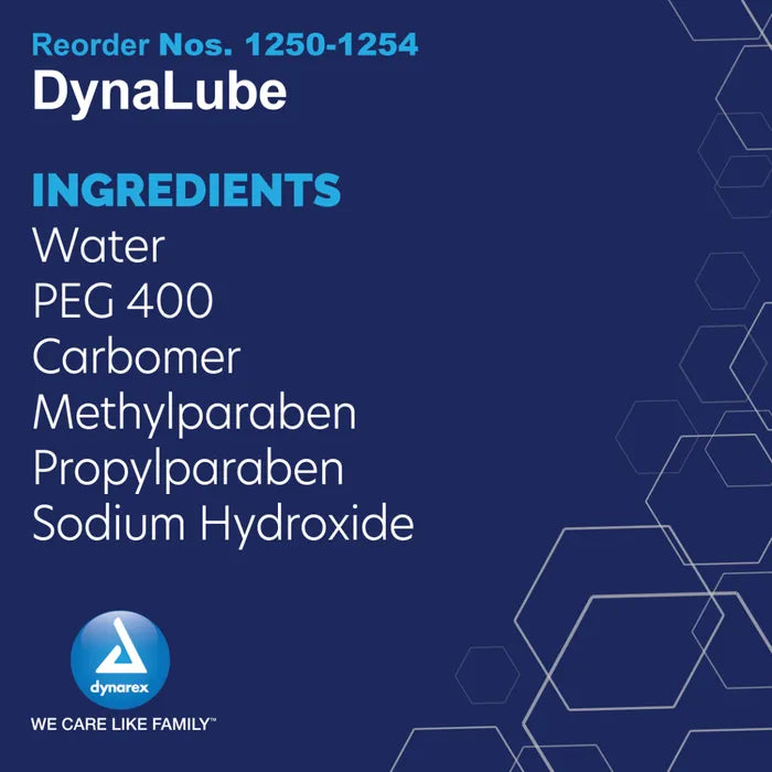 Dynarex DynaLube Lubricating Jelly, Various Options