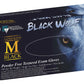 Innovative Black Wolf Latex Exam Gloves, Case of 1000