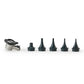Welch Allyn Pneumatic Type 3.5 Volt Halogen HPX Otoscope, 5 Polypropylene Specula