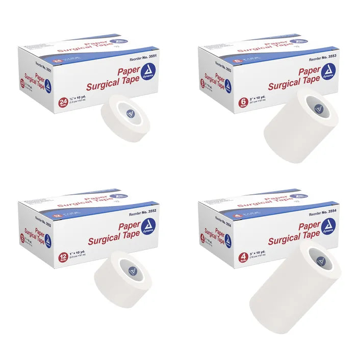 Dynarex Paper Surgical Tape, Various Options