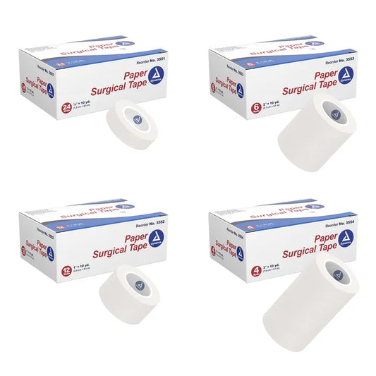 Dynarex Paper Surgical Tape, Various Options