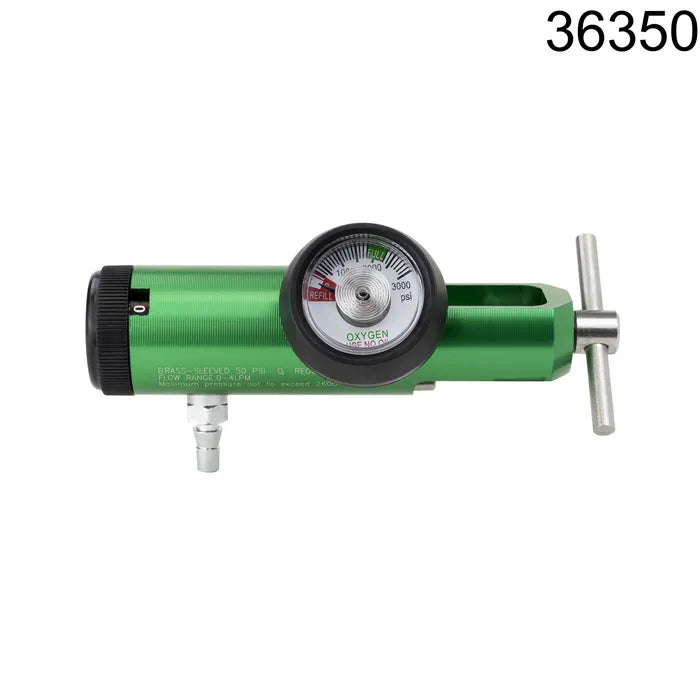 Dynarex Oxygen Regulator, Various Options, Single Regulator