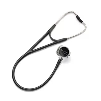 Weelch Allyn Harvey Delux Triple Head Stethoscope, Black, 28"