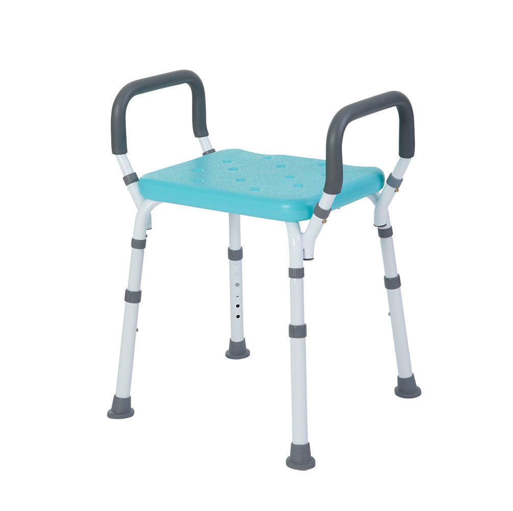 Rhythm Healthcare Premium Shower Bench/Chair with Removable Padded Arms, Various Options