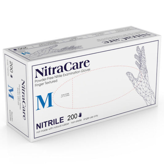 MedGluv NitraCare 200 Nitrile Exam Gloves, Case of 2000