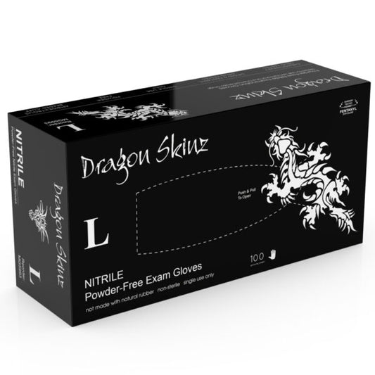 MEDGLUV DRAGON SKINZ NITRILE EXAM GLOVES CASE