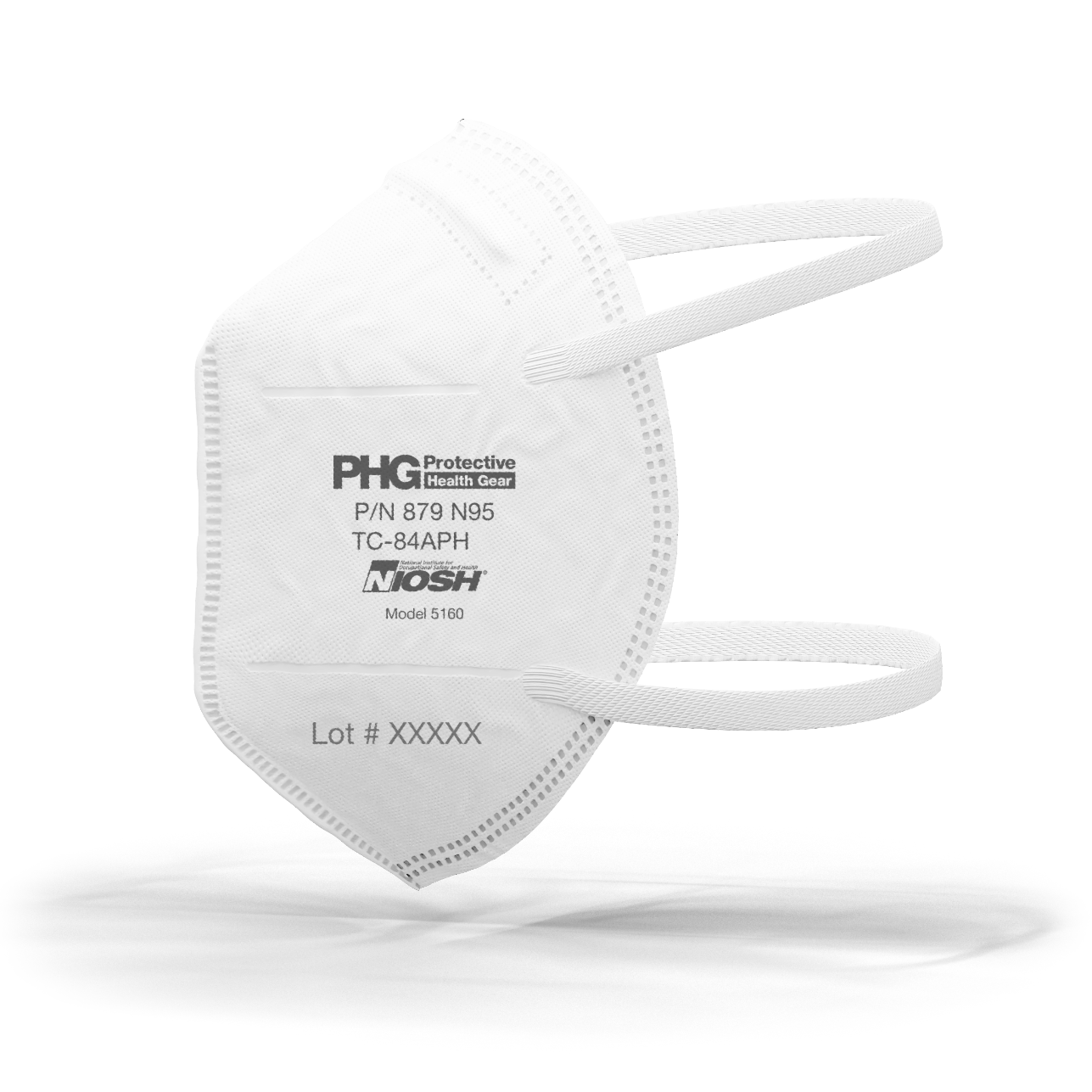 PHG Model 5160 N95 Mask Fold