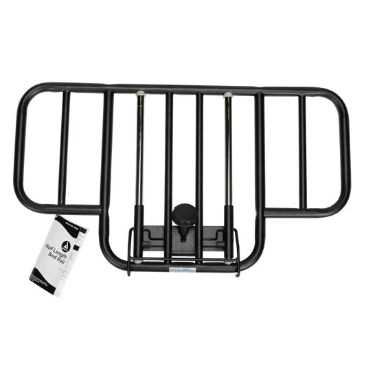 Dynarex Homecare Half-Length Bed Rail - Edge Clamp Mount