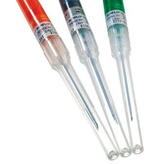TERUMO SURFLO ETFE IV CATHETERS 3SR-OX2225CA 22G x 1", Blue, 200/cs RX ONLY