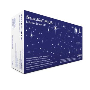Sempermed Starmed Plus Nitrile Exam Glove, Case of 3000,
