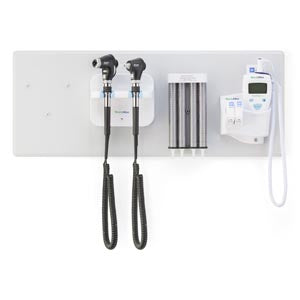 Welch Allyn Integrated Wall System, PanOptic Ophthalmoscope, Macroview Otoscope, with SureTemp