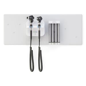 Welch Allyn Integrated Wall System, PanOptic Ophthalmoscope, Macroview Otoscope, Dispenser