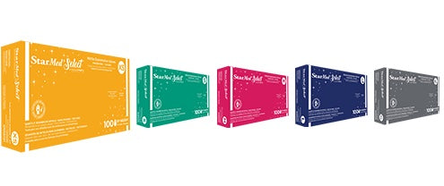 Sempermed Starmed Select Nitrile Exam Gloves, Case of 1000